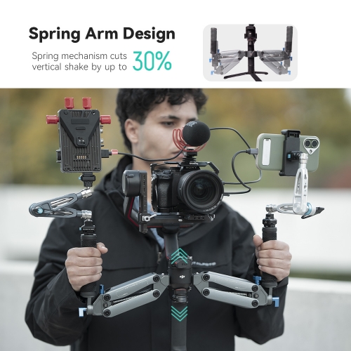 ARES-SE Universal Gimbal Z Axis Spring Dual Handle Grip with Nato