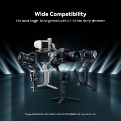 ARES-SE Universal Gimbal Z Axis Spring Dual Handle Grip with Nato Clamp for DJI RS2 RS3 RS3PRO RS4 RS4PRO