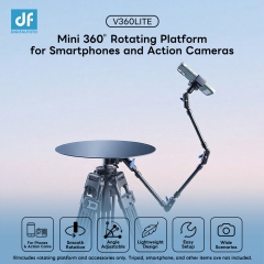 V360LITE Mini 360° Rotating Platform for Smartphones and Action Cameras    (This product only includes the rotating table and its related accessories,