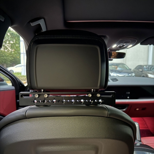 CH-P01 273x36.5x30mm Car Chair Cheese Mounting Plate with 1/4" 3/8" Screw Hole