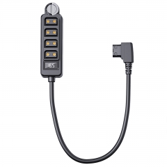 77cm 1 to 4 D-Tap Splitter with 1/4 Screw&Voltage Monitor