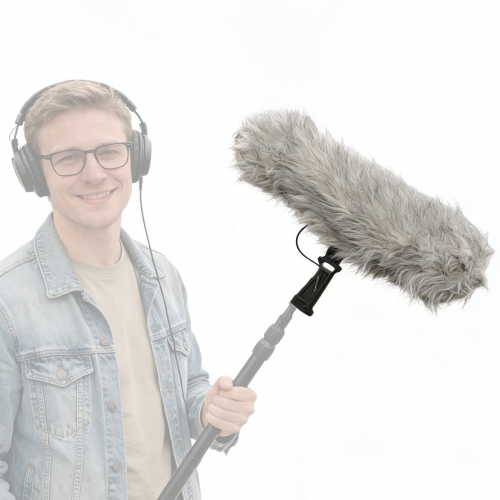 Micolive-Pro BLIMP System Microphone wind protect Cage Windshield