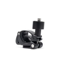 CLAMP-BIK Motorcycle Handlebar Clamp Mount for DJI Osmo Pocket 4 3 Action Camera Insta 360 Z-Axis Shock Absorption Mini Spring Arm