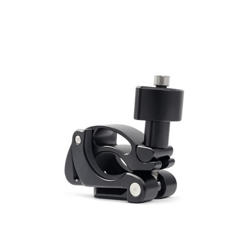 CLAMP-BIK Motorcycle Handlebar Clamp Mount for DJI Osmo Pocket 4 3 Action Camera Insta 360 Z-Axis Shock Absorption Mini Spring Arm