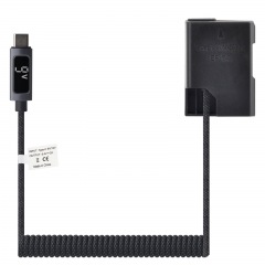 Nikon EN-EL14 Dummy Battery DC Coupler with AC Power Adapter Kit for Select Nikon Cameras