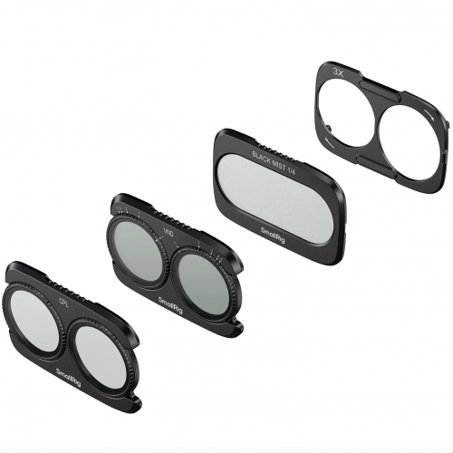 OPTIC-4P Variable ND, Black Mist 1/4, and CPL 3 in 1 Piece Filter Set for Osmo Pocket 4P