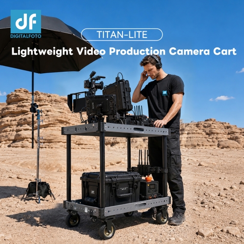 35mm Rods TITAN-LITE Lightweight Video Production Camera Cart (PRE ORDER)