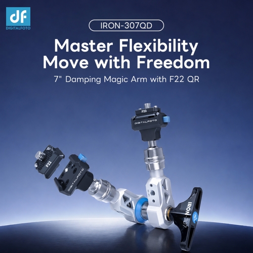 IRON-307QD 7" Damping Hover & F22 Quick Release Magic Arm