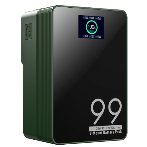 99W PD 24.8V Mount Battery Pack Power Station with DC Out USB A USB C Out