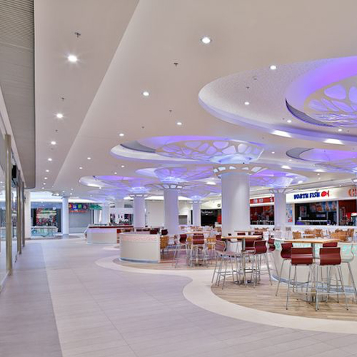 Lighting design methods for shopping malls