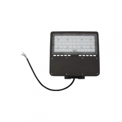 100W LED Shoebox Pole Street ETL répertorié DLC, 150lm/w, 5 ans de garantie, SMD2835, Ra>70