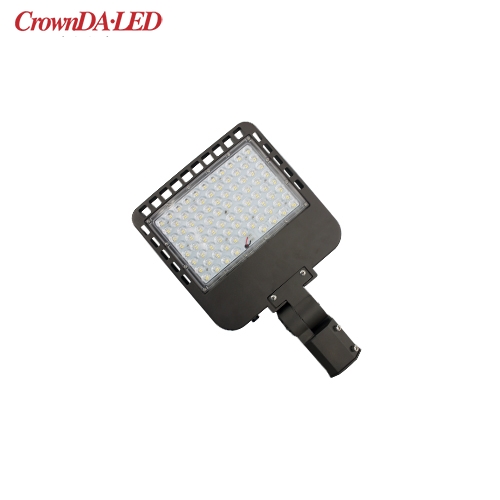 200W Shoebox Pole Lighting ETL DLC listed, 140lm/w, 5 years warranty, SMD2835, Ra>70