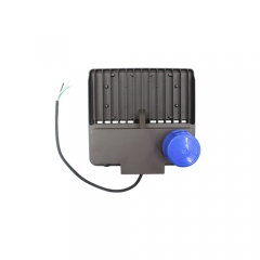 Sensor de fotocélula LED de 100W Shoebox Street Lights DLC listado por UL, 150lm / w, 5 años de garantía, SMD2835, Ra> 70