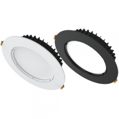 Downlight LED IP65 0-10V dimmbar12W-30W UGR <17 COB LED-Downlight, 120-140 lm / w, 5 Jahre Garantie, 2700K-6500K, 200-240VAC