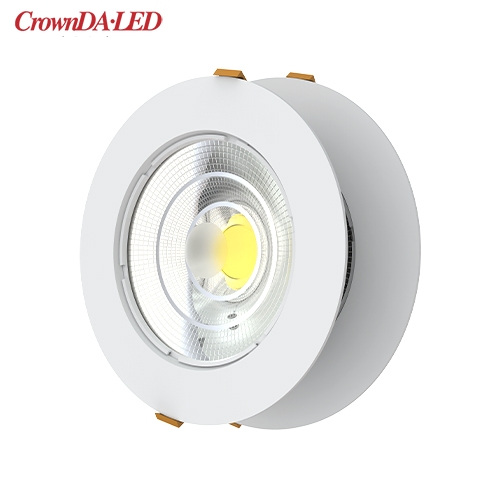 Downlight de techo LED cob de 1-10 V y 10 "