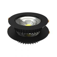 Downlight triac led cob intégré dimmable