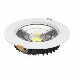 20W COB downlight ip65 com classificação de fogo 235mm