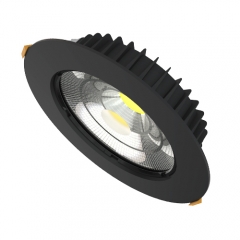 1-10V 36W downlight com classificação de fogo de espiga 245mm