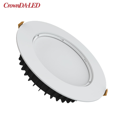 Downlight impermeable con clip de resorte 245mm