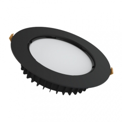 Downlight ip65 étanche 1-10V 38W pour hôtel