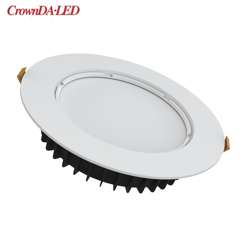 Downlight interior regulável Dali de 38 W