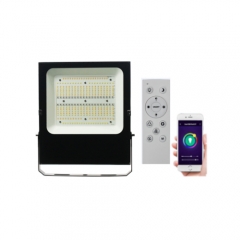 ETL approved WIFI & RF Wireless remote control RGB+CCT floodlights LED 40W 60W 80W 100W 5 years warranty