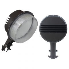 Светильники YAXW серии ETL DLC с внутренним фотоэлементом для сада, 30–150 Вт, 130–150 лм/Вт, гарантия 5 лет