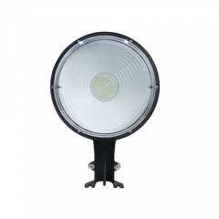 Luzes de celeiro listadas ETL DLC da série YAXW com sensor de fotocélula interno para jardim, 30W-150W, 130-150 lm/W, 5 anos de garantia