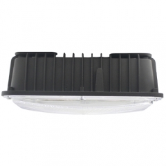 CPXW série ETL DLC listado luz anti-explosão do dossel do posto de gasolina, 80W, 110-120lm/W, 5 anos de garantia