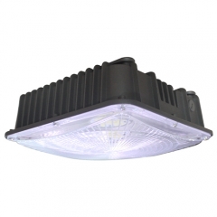 Lampe à LED d'auvent de station-service anti-explosion répertoriée ETL DLC série CPXW, 80W, 110-120lm/W, garantie de 5 ans