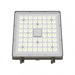 CPXW series ETL DLC listed gas station explosion proof led canopy light, 60W-120W, 130-150lm/W, 5 years warranty