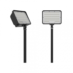 ETL DLC-gelistetes LED-Flutlicht mit Knuckle Mount, 30W-150W, 130-150lm/W, 5 Jahre Garantie