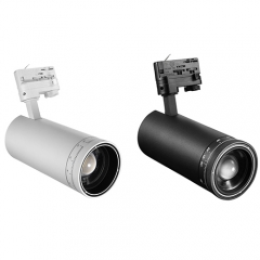 Rail d'éclairage LED zoomable série Hima 15°-60° 15W 20W 25W 30W