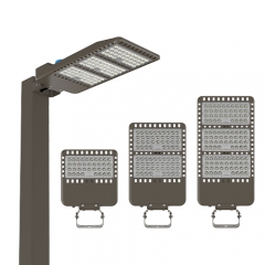 60W-300W shoebox lights with trunnion mount bracket