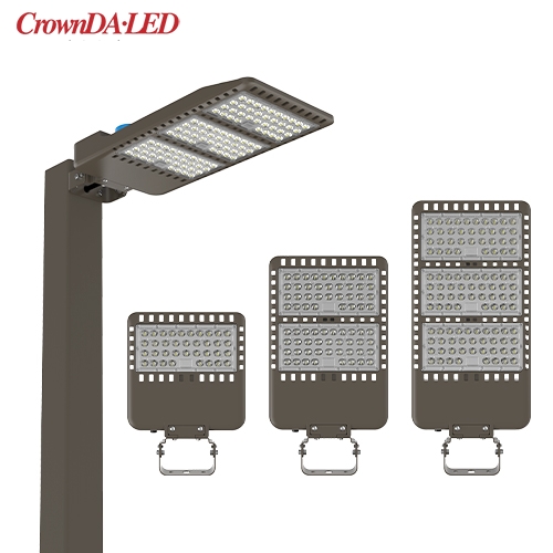 60W-300W shoebox lights with trunnion mount bracket