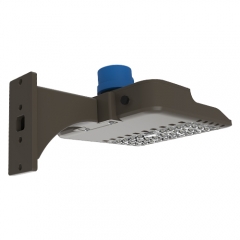 60W-300W shoebox lights with square pole mount bracket