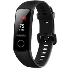 Original Honor Band 4 Smart Wristband Amoled Color 0.95" Touchscreen Swim Posture Detect Heart Rate Sleep Snap