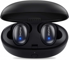 1MORE Stylish True Wireless Earbuds, BT 5.0, 24-Hour Playtime, Stereo In-Ear Headphones with Charging Case, Built-in Microphone, Alternate Pairing Mod