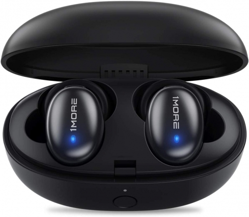 1MORE Stylish True Wireless Earbuds, BT 5.0, 24-Hour Playtime, Stereo In-Ear Headphones with Charging Case, Built-in Microphone, Alternate Pairing Mod
