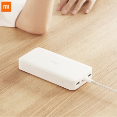 Xiaomi REDMI power bank 20000 mah 18W portable fast charging large capacity mobile power supply White USB mobile power bank