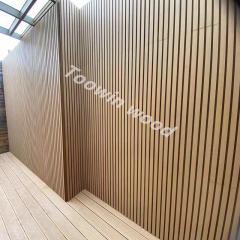 Slatted WPC Wall Cladding
