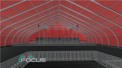 Curved Edge TFS Event Tent Unique Design