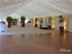 Decorative Lining for Event Tent