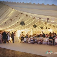 Decorative Lining for Event Tent