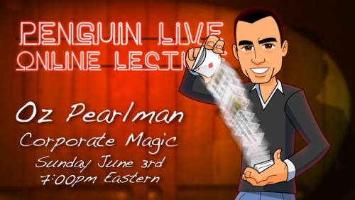 Penguin Live Online Lecture 2 by Oz Pearlman