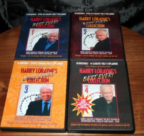 Harry Lorayne's Best Ever Collection 1-4
