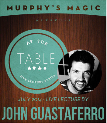 2014 At the Table Live Lecture starring John Guastaferro