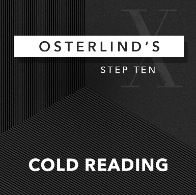 Osterlind's 13 Steps 10 Cold Reading