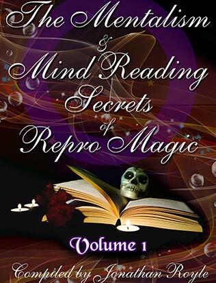 The Mentalism & Mind Reading Secrets of Repro Magic Vol. 1