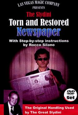 Slydini Newspaper Tear by Rocco Silano